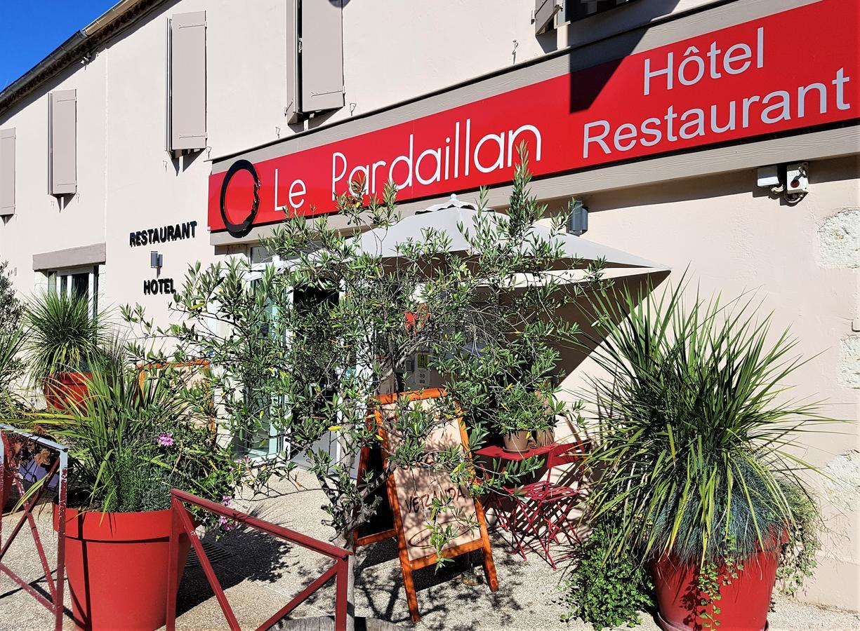 Logis Hotel & Restaurant Le Pardaillan Gondrin Экстерьер фото
